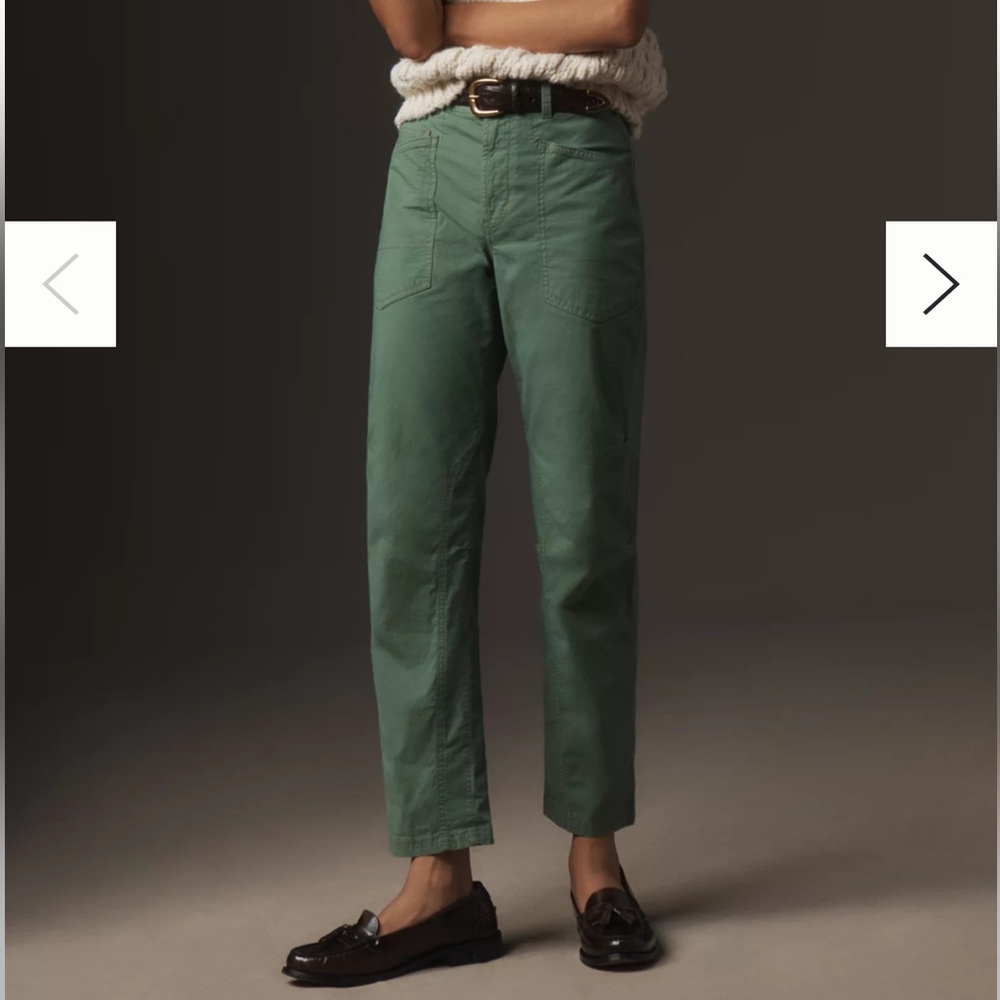 Anthropologie Pilcro The Wanderer Mid-Rise Relaxed-Leg Pants 29